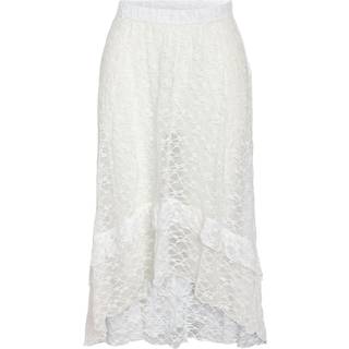 Noisy May - Nmlacey Nw Midi Skirt - 4755476 Bright White