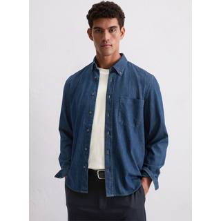 Marc O'Polo Herren Jeanshemd blau