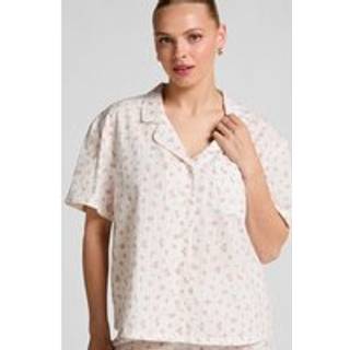 Hunkemöller Pyjamasjakke hvid - XL