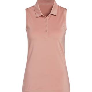 Cross Polo Ultimate365 Ensfarvet, uden ærmer, gammelrosa