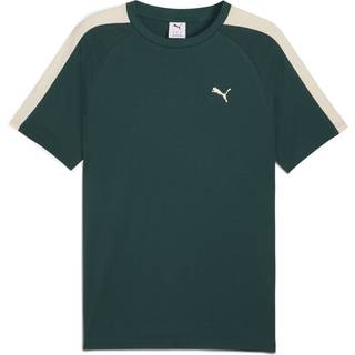 PUMA T7 Tee Men, Clothing, Green Terrain/Alpine Snow, XXL