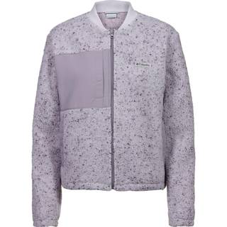 Columbia Women's Stellar Path Fleece Bomber Full Zip Fleecejakke Damer størrelse XL farve lilla