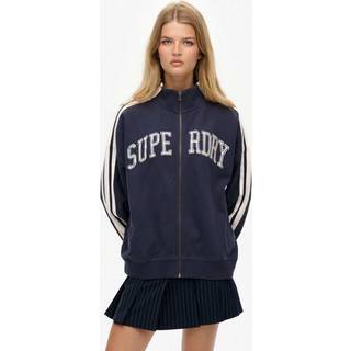 Superdry Superdry Athletic Essentials Løs lynlås træningstop med applikation