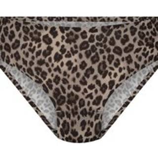 Hunkemöller Brasiliansk mikrotrusse med leopard Brown - XS