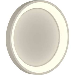HELL LED væglampe Aaron, dæmpbar, Creme/amber, Stue/spisestue, Plast, Moderne