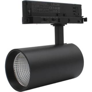LEDlife CCT justebar skinnespot 28W - Sort, Justerbar CCT + lysstyrke, 110lm/w, RA90, 3200lm, Flicker free, 3-faset - Dæmpbar : Dæmper indbygget, Kulør : 3-i-1, Spredning : 36°