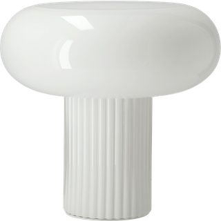 Scandi Living Haven bordlampe 26 cm Hvid