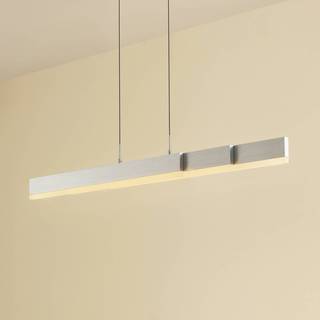 Hængelampe Torven Lucande, dæmpbar, Aluminium/grå/zink, Stue/spisestue, Metal, Moderne