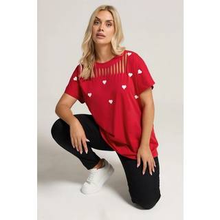 Yours Curve Yours Curve Hjerte Printed Slash Top