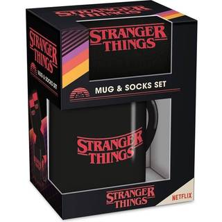 Stranger Things Mug & Socks Set Logo