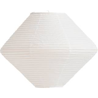 Hay Paper Shade Diamond Skærm Uden Ledning Ø50 Klassisk Hvid
