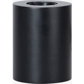 Lampe Sokkel E27 Rør 10cm - Sort