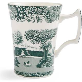 Spode Heritage Green Italian krus 28 cl, grøn/hvid
