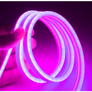 Lilla 8x16 Neon Flex LED - 5 meter, 8W pr. meter, IP67, 12V