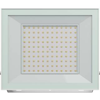Noctis Lux 4 projektør 100W - Varm hvid, 230V, IP65, 251x207x26mm, hvid - Dæmpbar : Ikke dæmpbar, Kulør : Varm