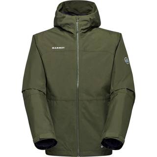 Mammut Treeline 3 in 1 Hardshell Hooded Jacket 3 i 1-jakke Herrer størrelse S farve sort/olivengrøn