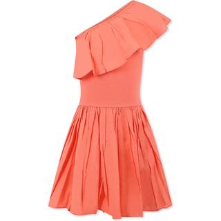 Molo Chloey Short Sleeve Dress Warm Coral 92/98 cm  Lyserød  92/98 cm  kvinde
