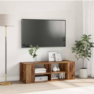 TV-møbelsæt Gammelt træ 102 x 35 x 35 cm Konstrueret træ