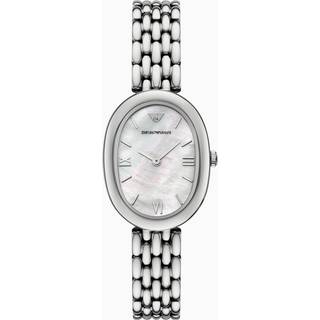 Emporio Armani Ophelia Quartz Mother of Pearl Dial Steel Strap Women's Watch AR11706
