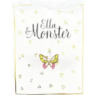 Ella & Monster Ring Pink Butterfly