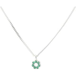 VERDE FLOWER NECKLACE | SILVER