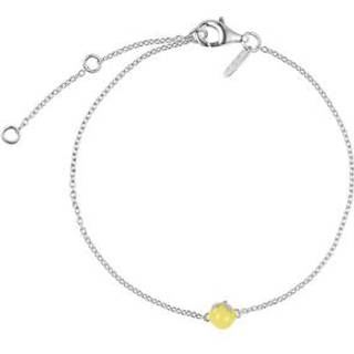 When life gives you lemons. Bracelet, silver