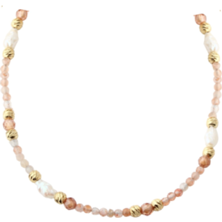 SUNELLA SIMPLE NECKLACE | GOLDEN