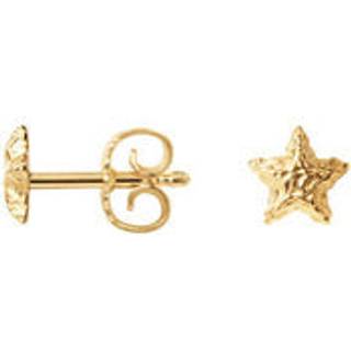 Camille Brinch Sparkly Star Stud Ørering Guld