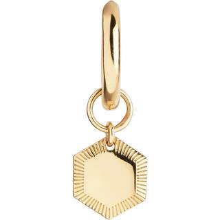 Maria Black ørering, Ravello Huggie, forgyldt sølv