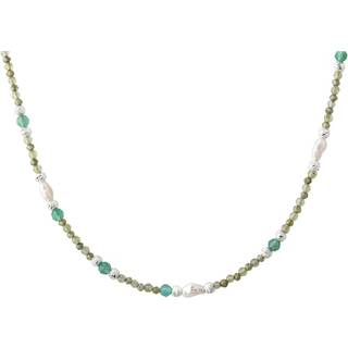 VERDE MIX NECKLACE | SILVER