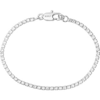 Muli Collection Thin Tennis Bracelet Silver