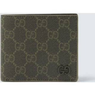 Gucci GG Canvas bifold wallet - green - One Size