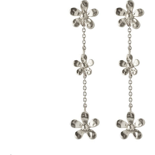 Pernille Corydon wild poppy øreringe sølv - e-363-s