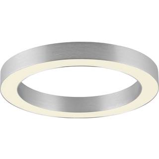 PURE LED loftslampe Lines, dæmpbar, Krom/sølv, Stue/spisestue, Aluminium, Moderne