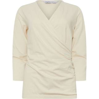 M & Co M & Co 3/4 Sleeve Wrap Top