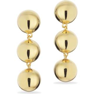 Scrouples øreringe kugler i forgyldt