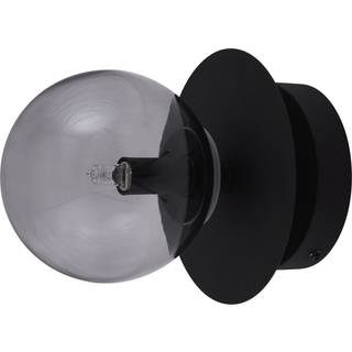 Globen Lighting Art Deco Væg/Loftlampe Sort/Røgfarvet