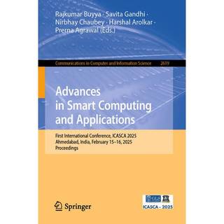 Advances in Smart Computing and Applications