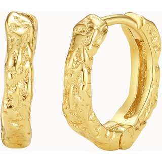 Elio Earrings XS - Forgyldt