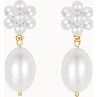 Fleur Earrings - Forgyldt