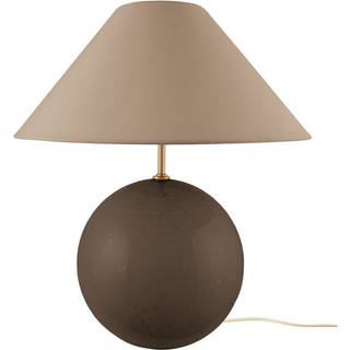 Globen Lighting Iris 45 Bordlampe Mocha - Bordlamper Glas Ruskind - 684606