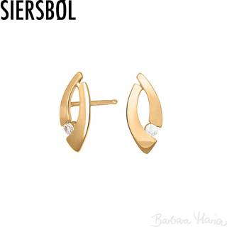 Siersbøl 8kt guld ørestikkere - 306002CZ3