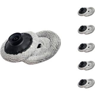 5 stk. Edge Moppeklud til Roborock S8 Max Ultra / S8 MaxV Ultra