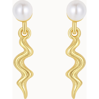 Anisha Earrings - Forgyldt