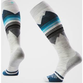 Smartwool Women's Ski Targeted Cushion Print OTC Skisokker Damer størrelse M farve grå