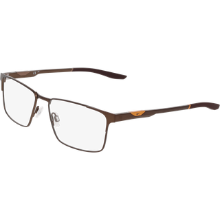 Nike Mand NIKE 8143 212 Optiske stel Metal Brun Firkantet Normal