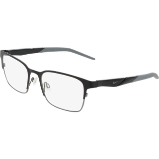 Nike Mand NIKE 8185 001 Optiske stel Metal Sort Firkantet Normal