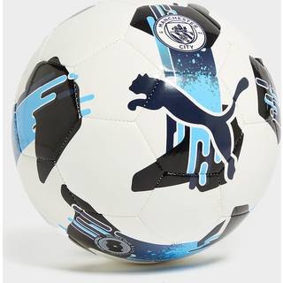 PUMA Manchester City Orbita 6 Training Ball, Accessories, White/Navy, 5