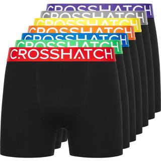 Crosshatch Herre Sette Styk Syv-Pakke Boxer Shorts Assorterede