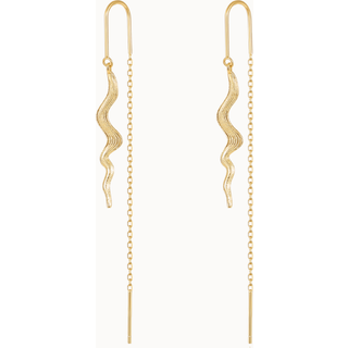 Nidra Earrings - Forgyldt